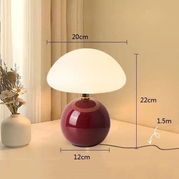 Mushroom Shade Table Lamp