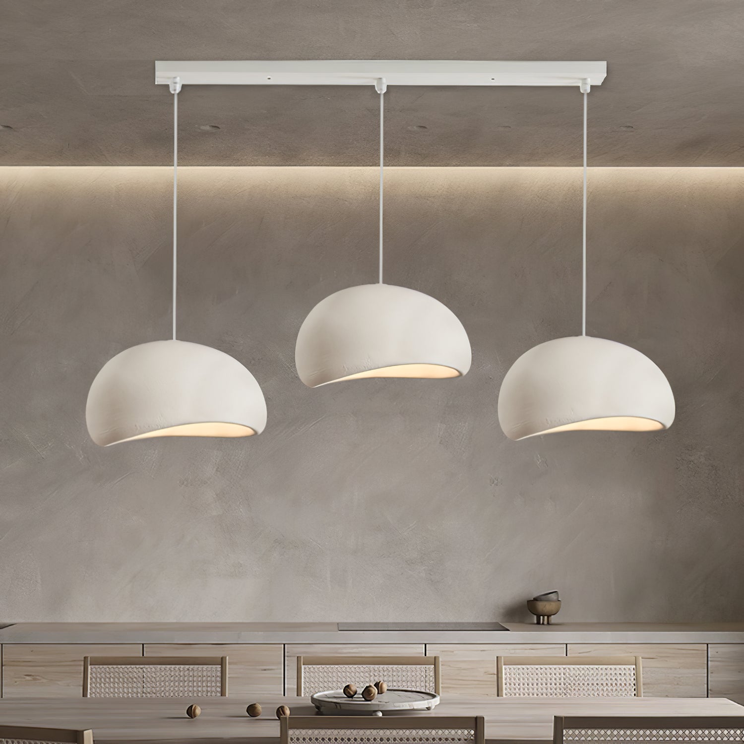 Textured Dome Pendant Ceiling Light