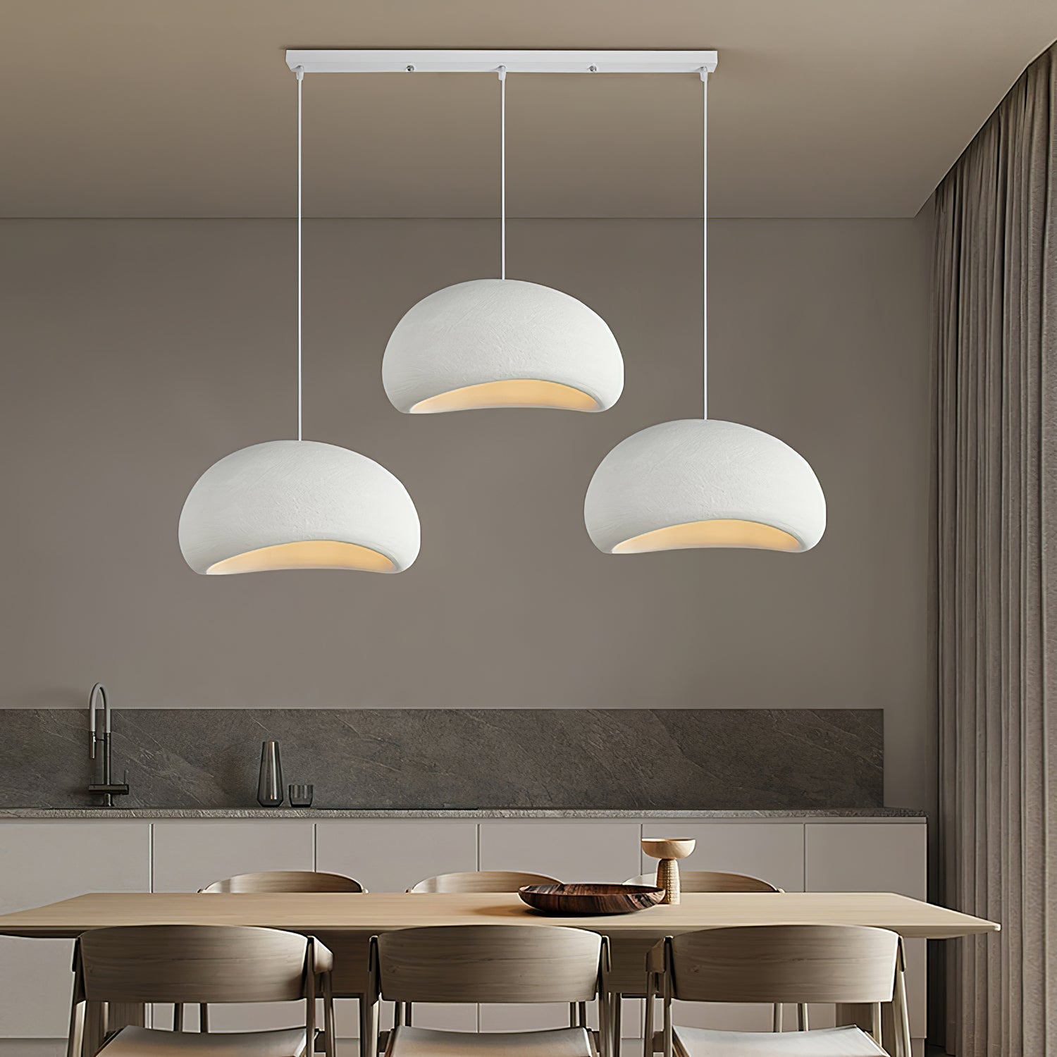 Textured Dome Pendant Ceiling Light