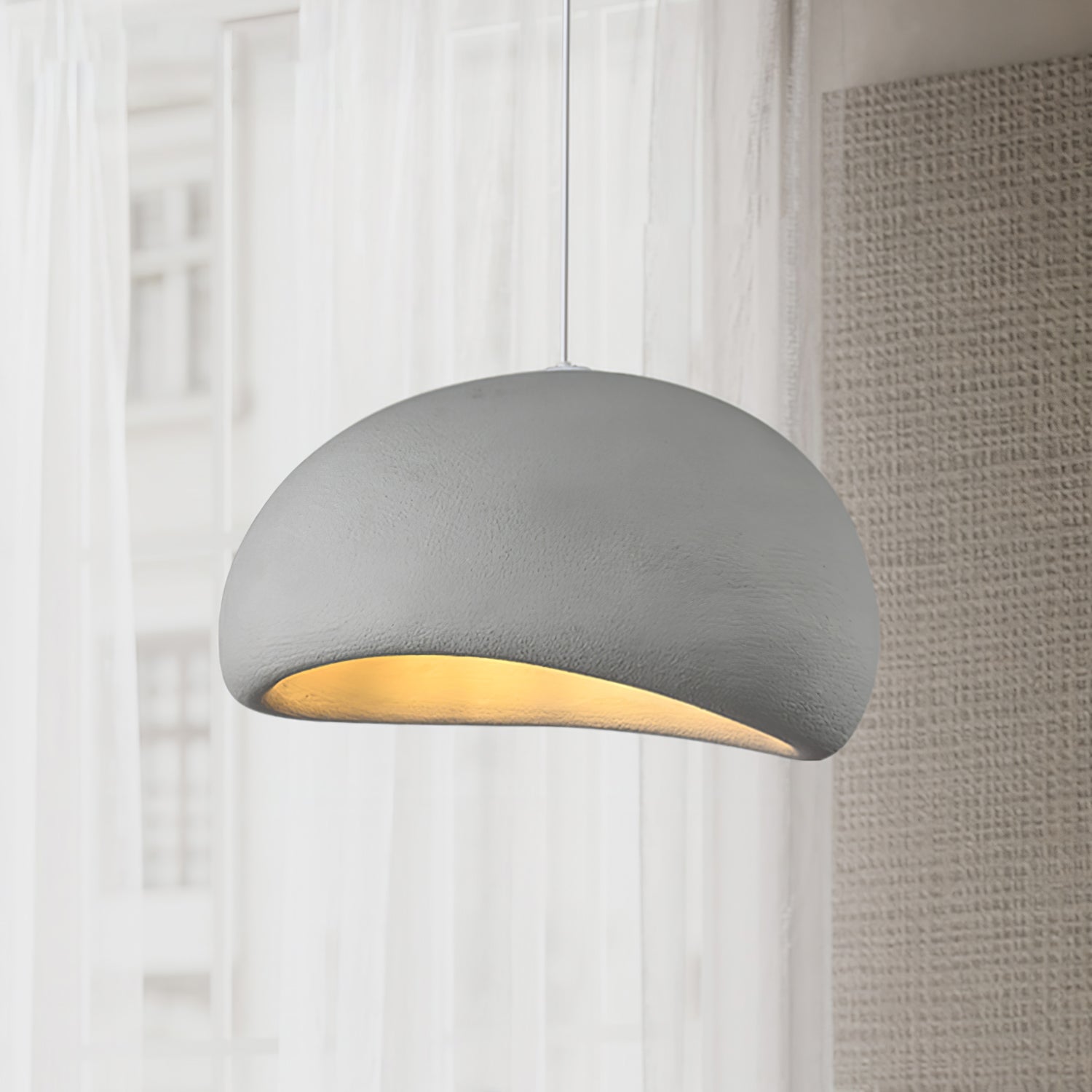 Textured Dome Pendant Ceiling Light