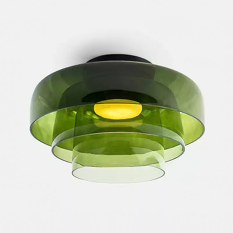 Flush Mount Shade Ceiling Light