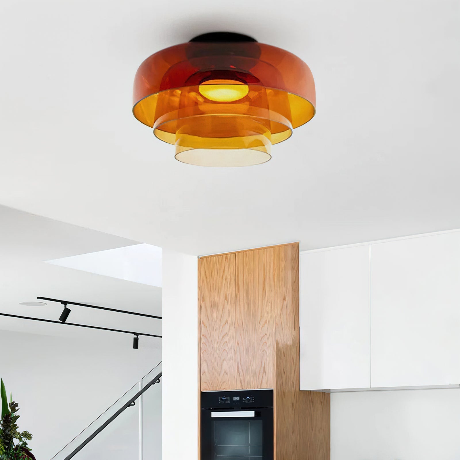 Flush Mount Shade Ceiling Light