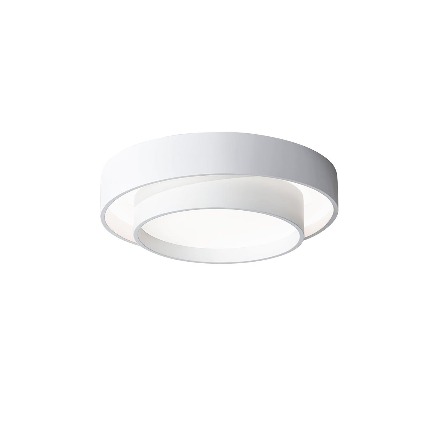 Layered Circular Flush Mount Ceiling Lamp