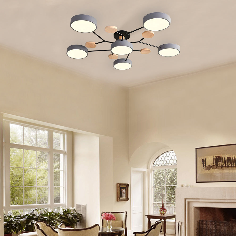 Flush Mount Ceiling Light Ring Design