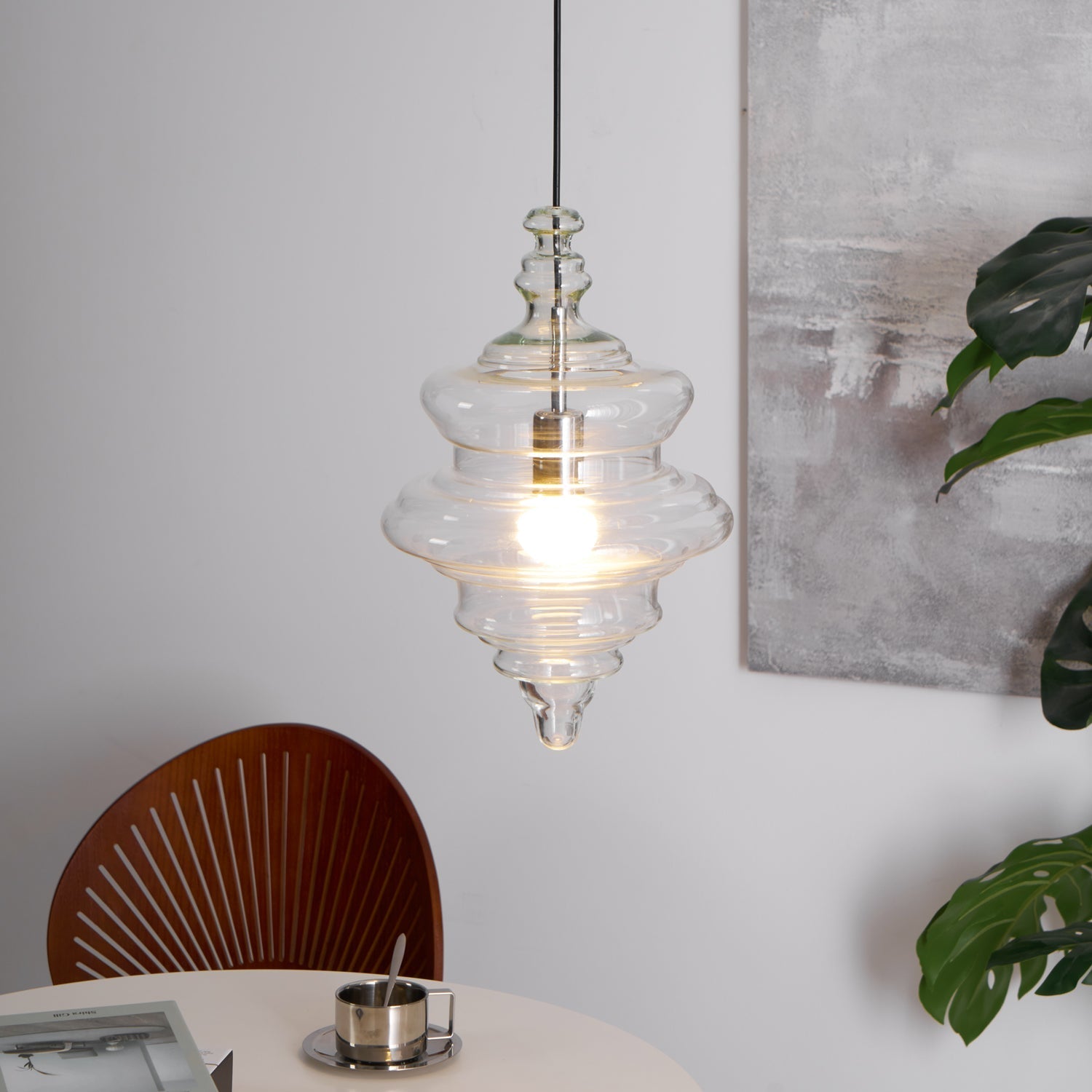 Round Pendant Ceiling Light LED Lighting