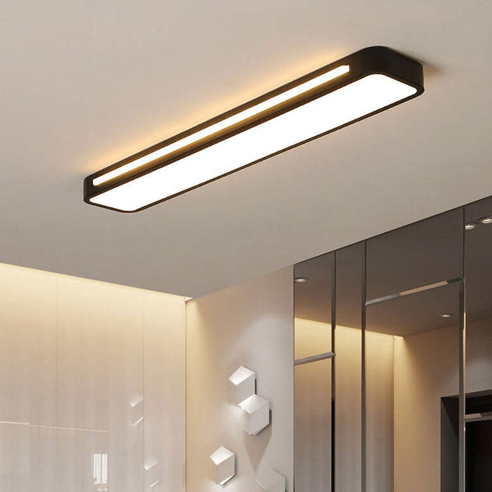Flush Mount Rectangular Ceiling Light