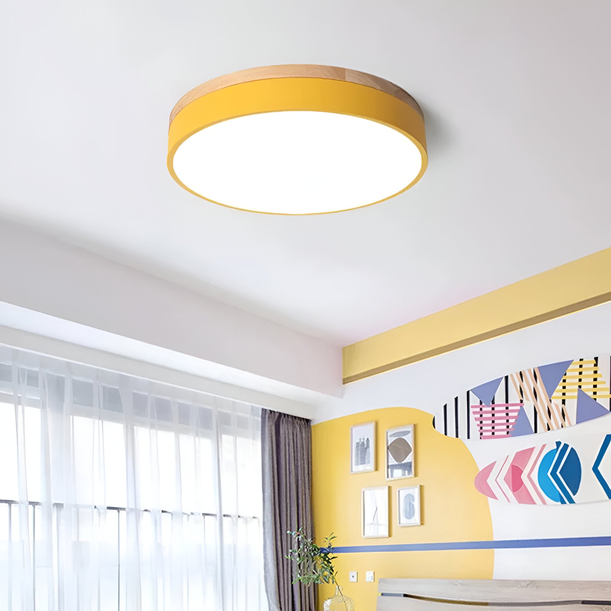 Flush Mount Ceiling Light Ring Configuration
