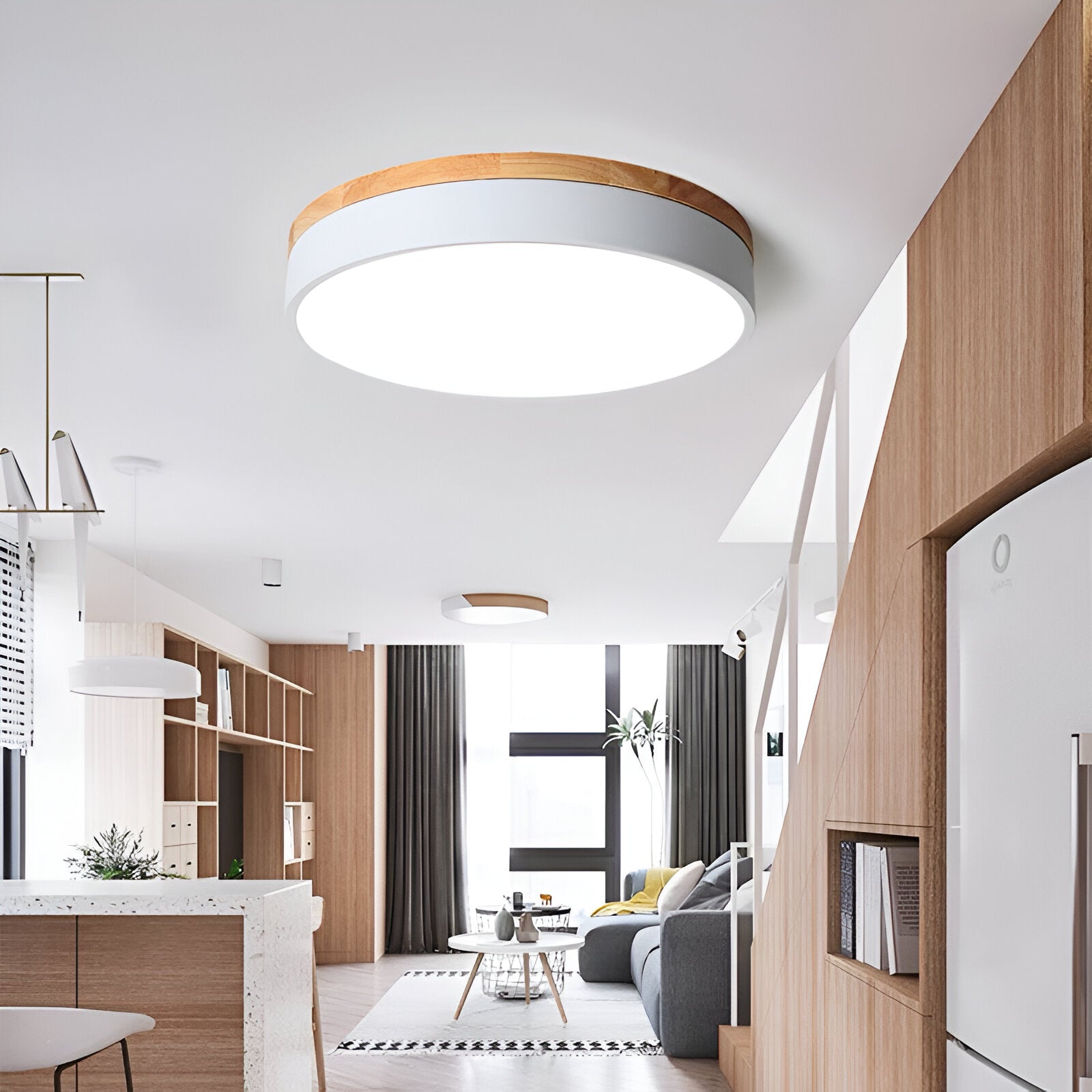 Flush Mount Ceiling Light Ring Configuration