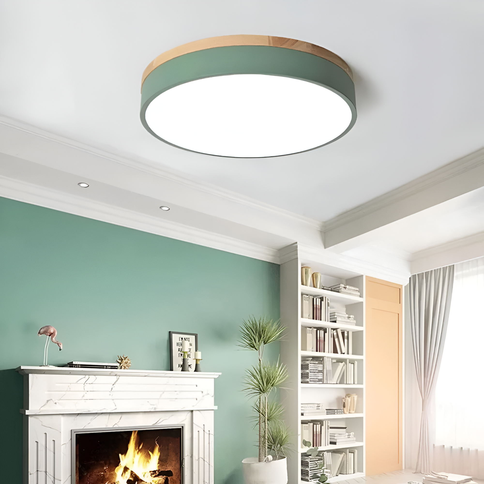 Flush Mount Ceiling Light Ring Configuration
