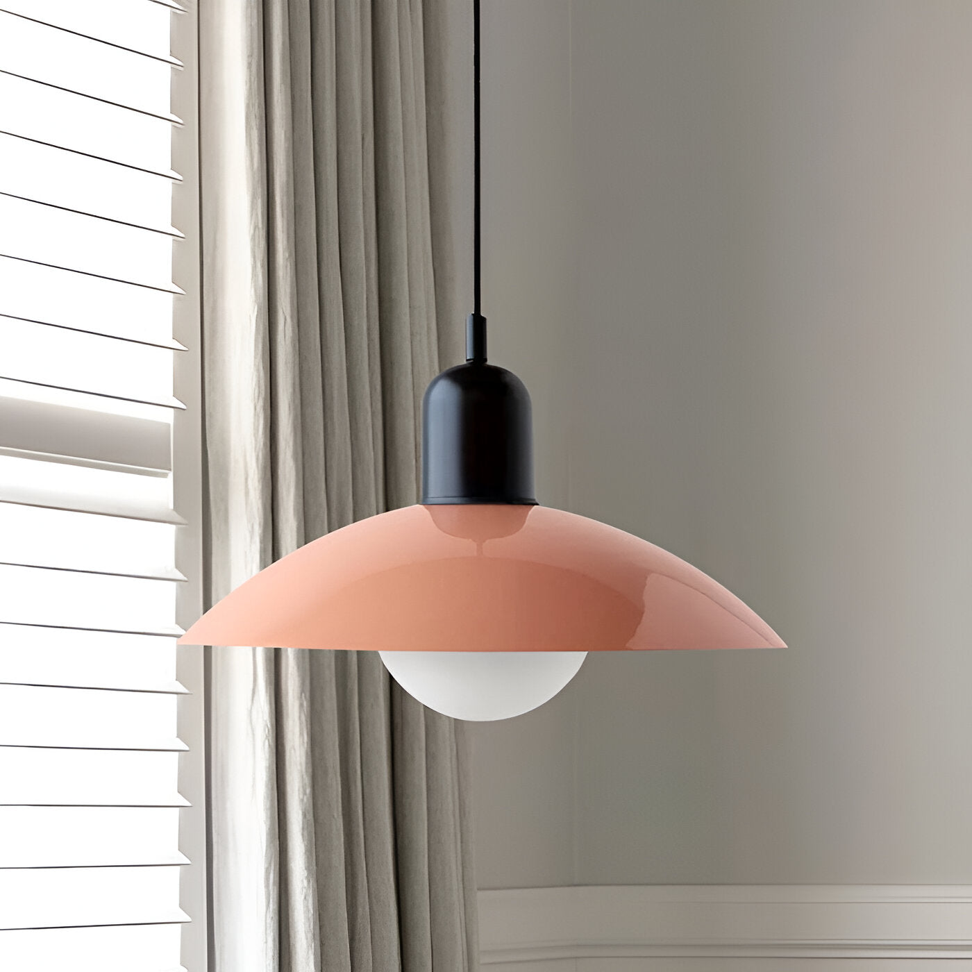 Round Adjustable Height Ceiling Light