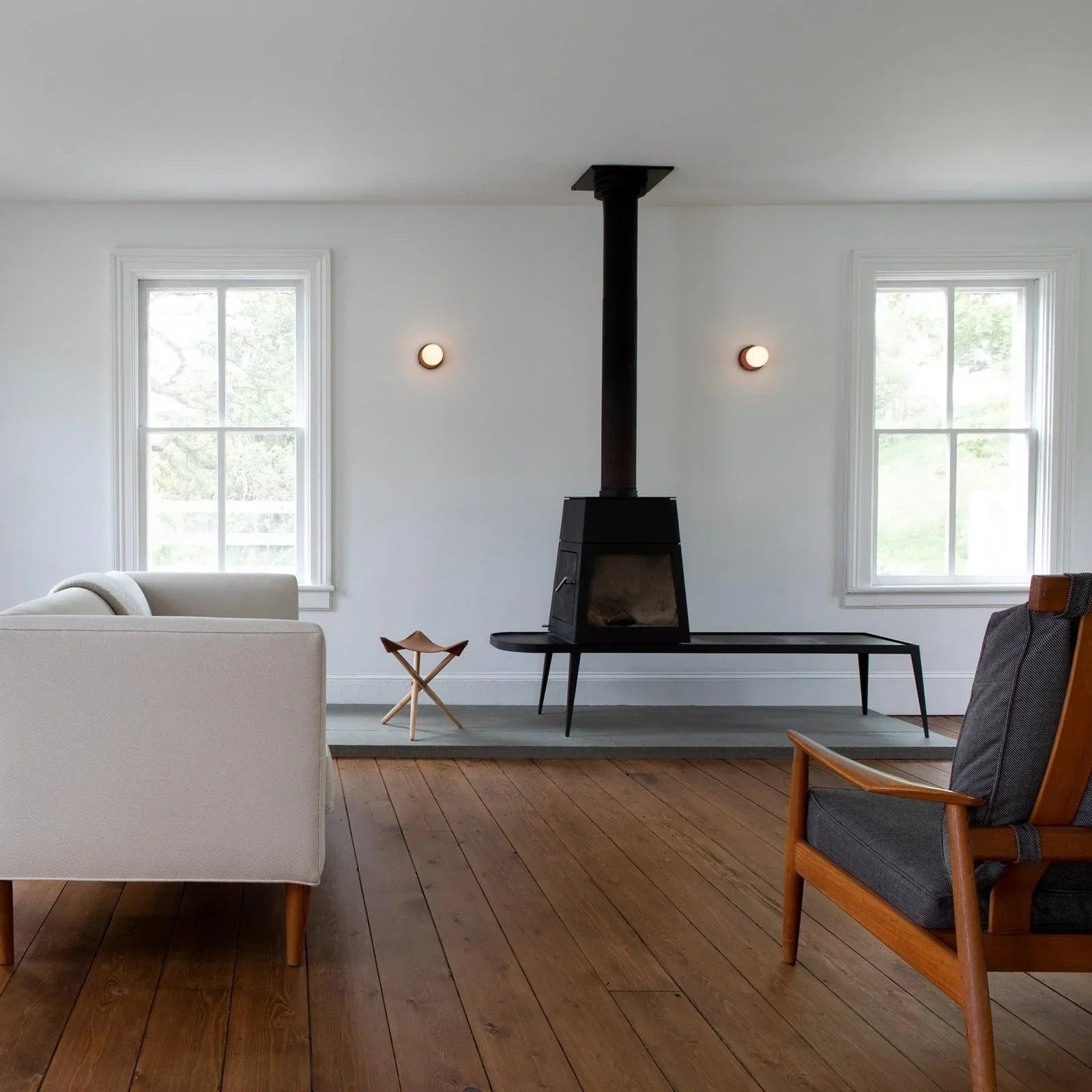 Round Flush Mount Wall Light LED Lighting