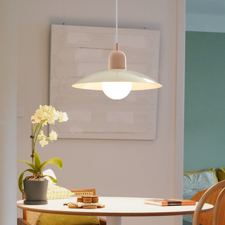 Round Adjustable Height Ceiling Light