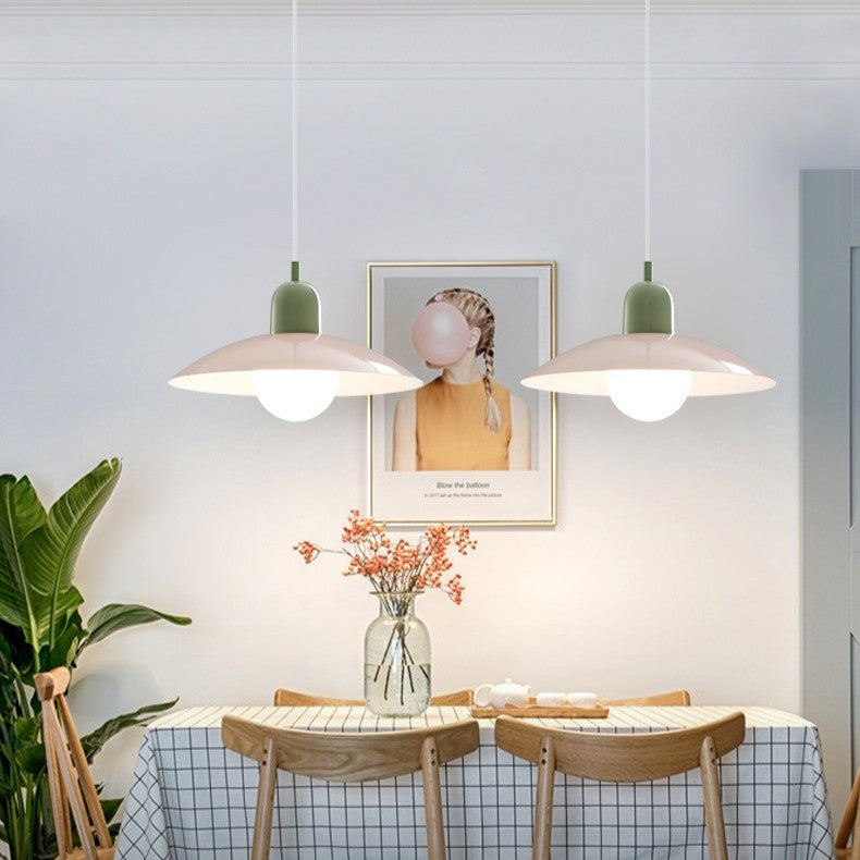 Round Adjustable Height Ceiling Light