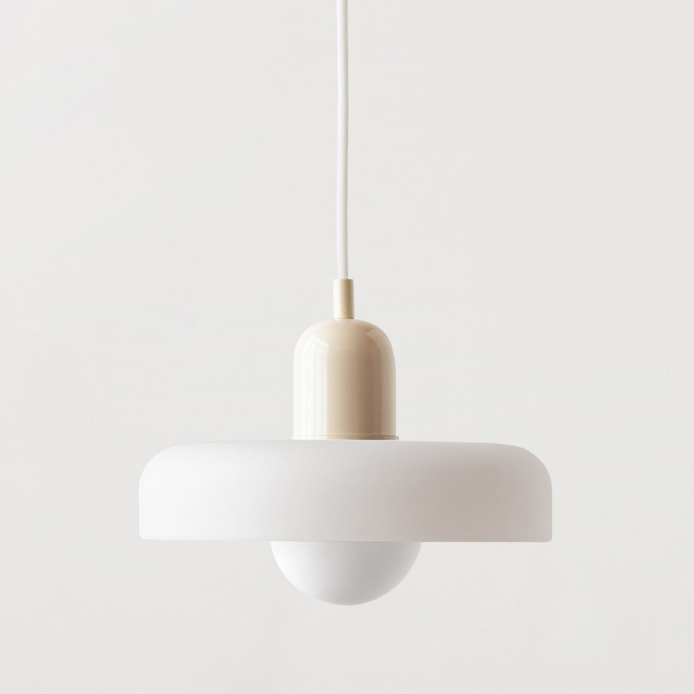 Linear Pendant Ceiling Light Glass Shade