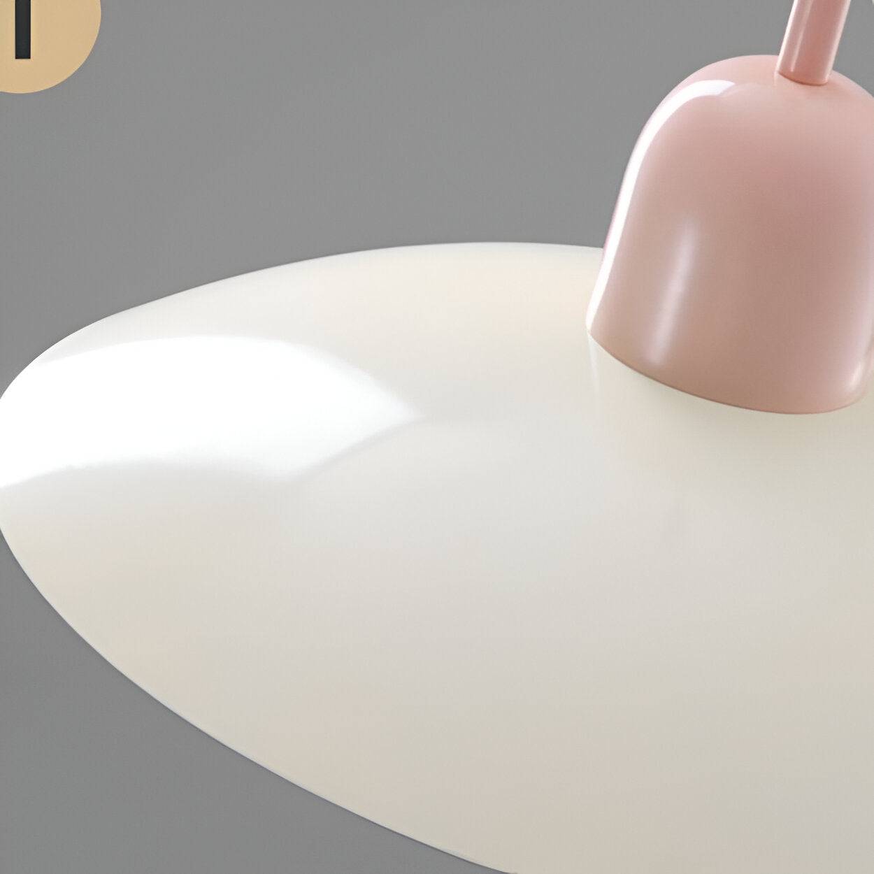 Round Adjustable Height Ceiling Light