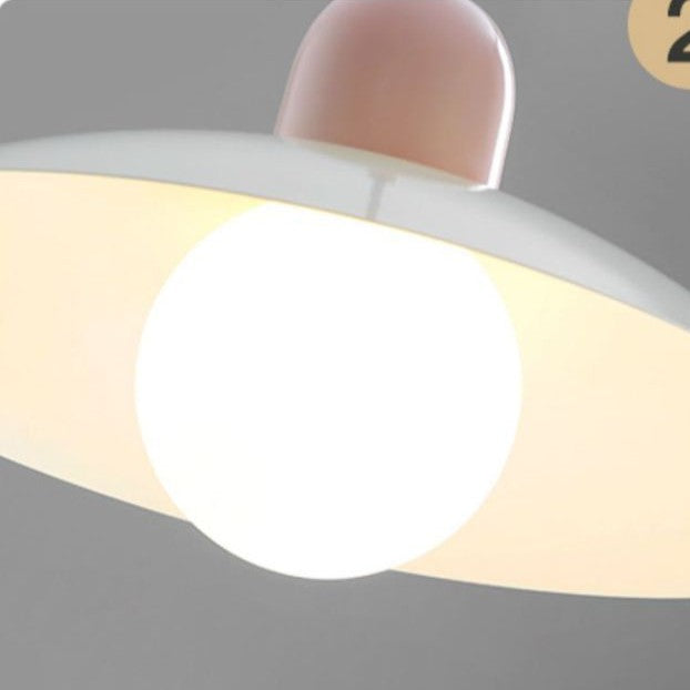 Round Adjustable Height Ceiling Light
