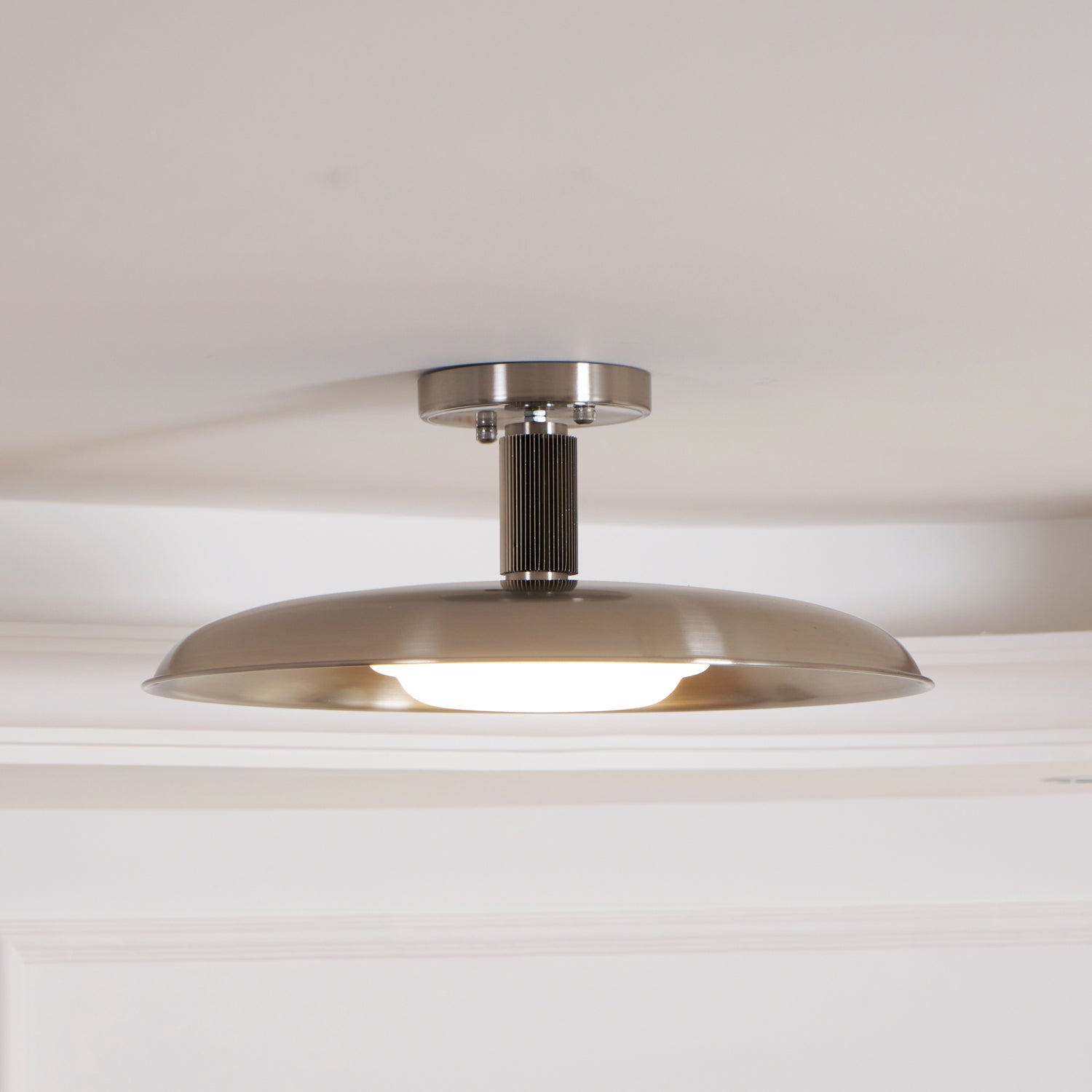 Open Disc Flush Mount Ceiling Light