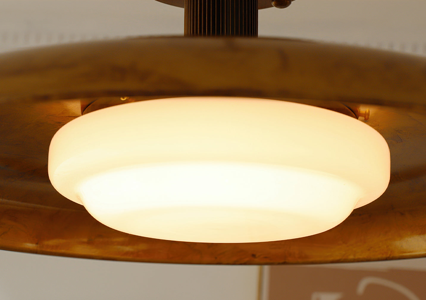 Open Disc Flush Mount Ceiling Light