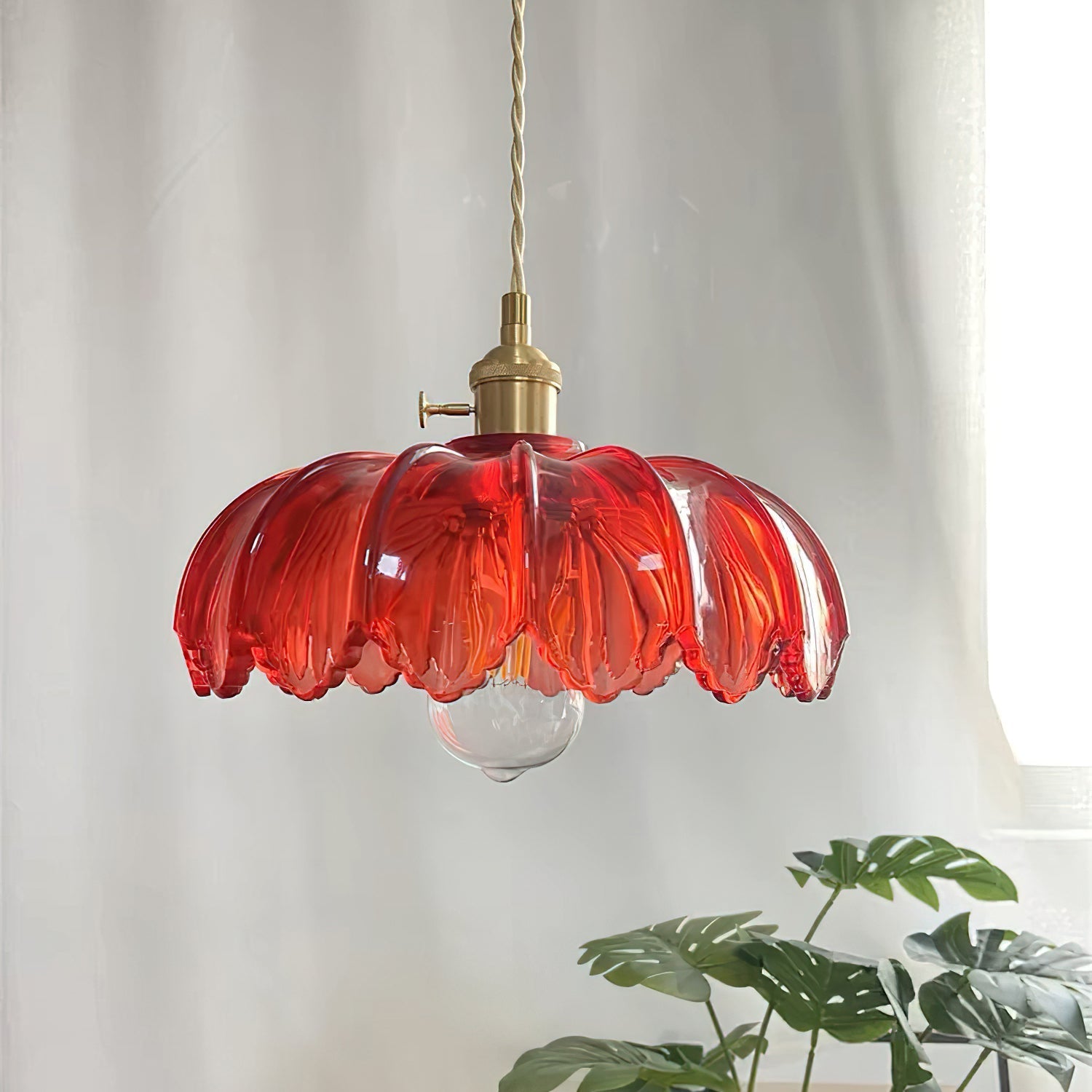 Glass Shade Pendant Ceiling Light