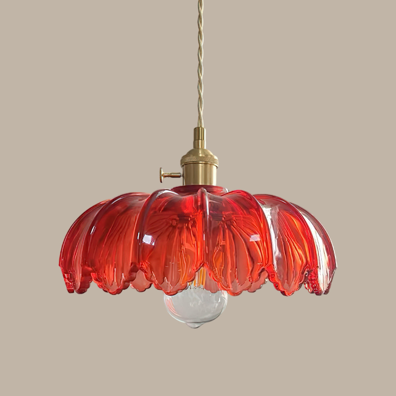 Glass Shade Pendant Ceiling Light
