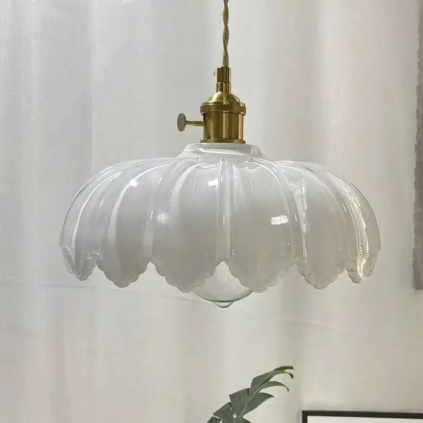 Glass Shade Pendant Ceiling Light