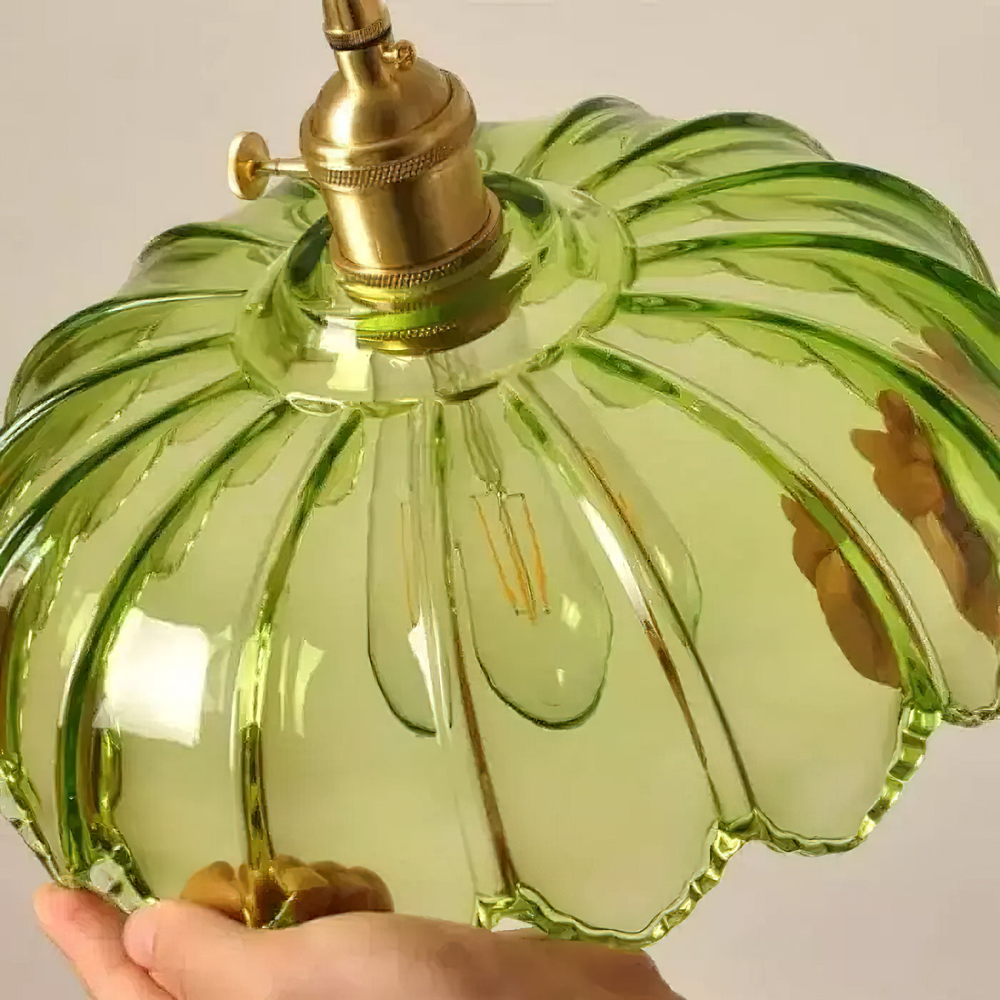 Glass Shade Pendant Ceiling Light