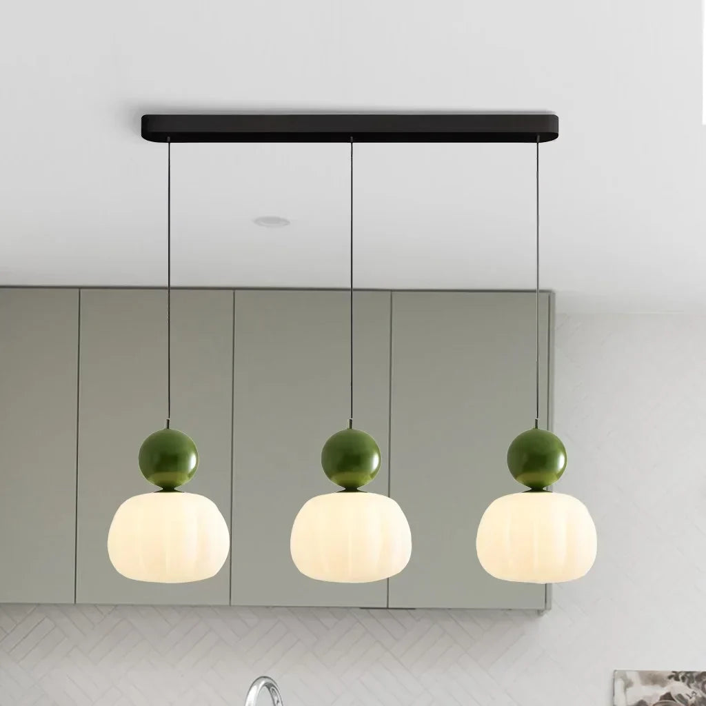 Compact Pendant Ceiling Light Linear Layout