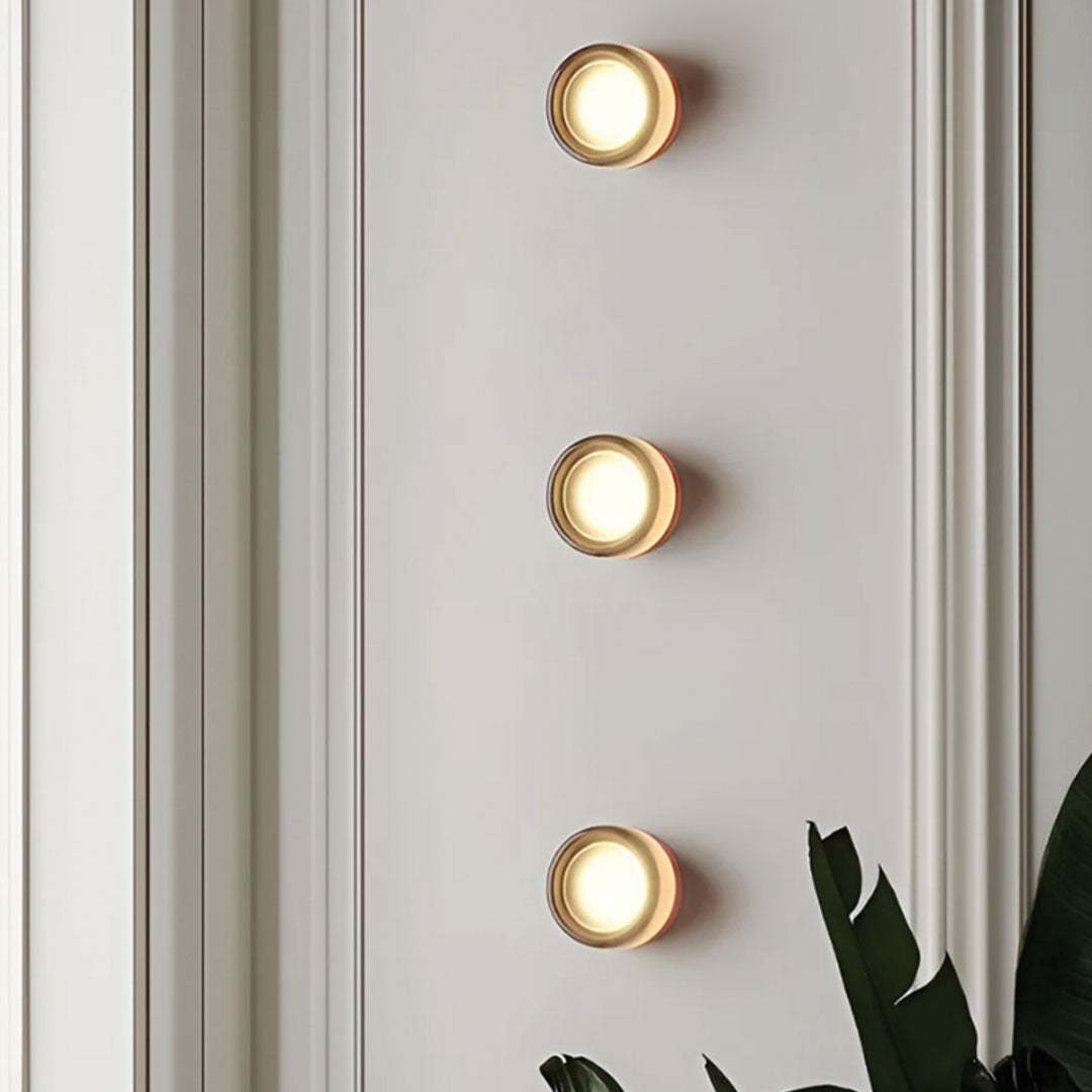 Hollow Round Wall Lamp
