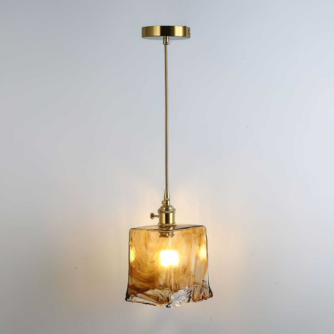 Textured Adjustable Pendant Ceiling Light