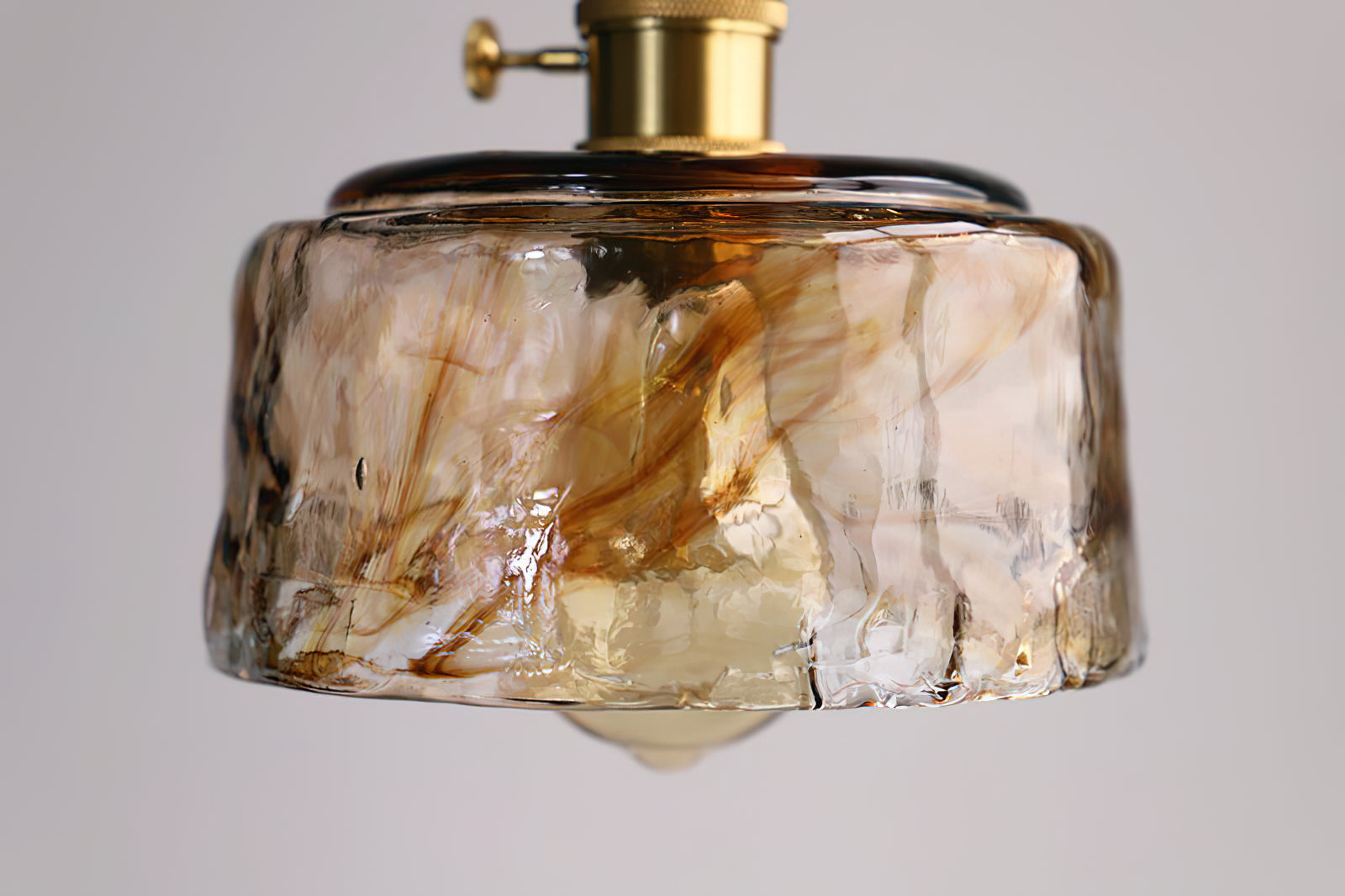 Textured Adjustable Pendant Ceiling Light