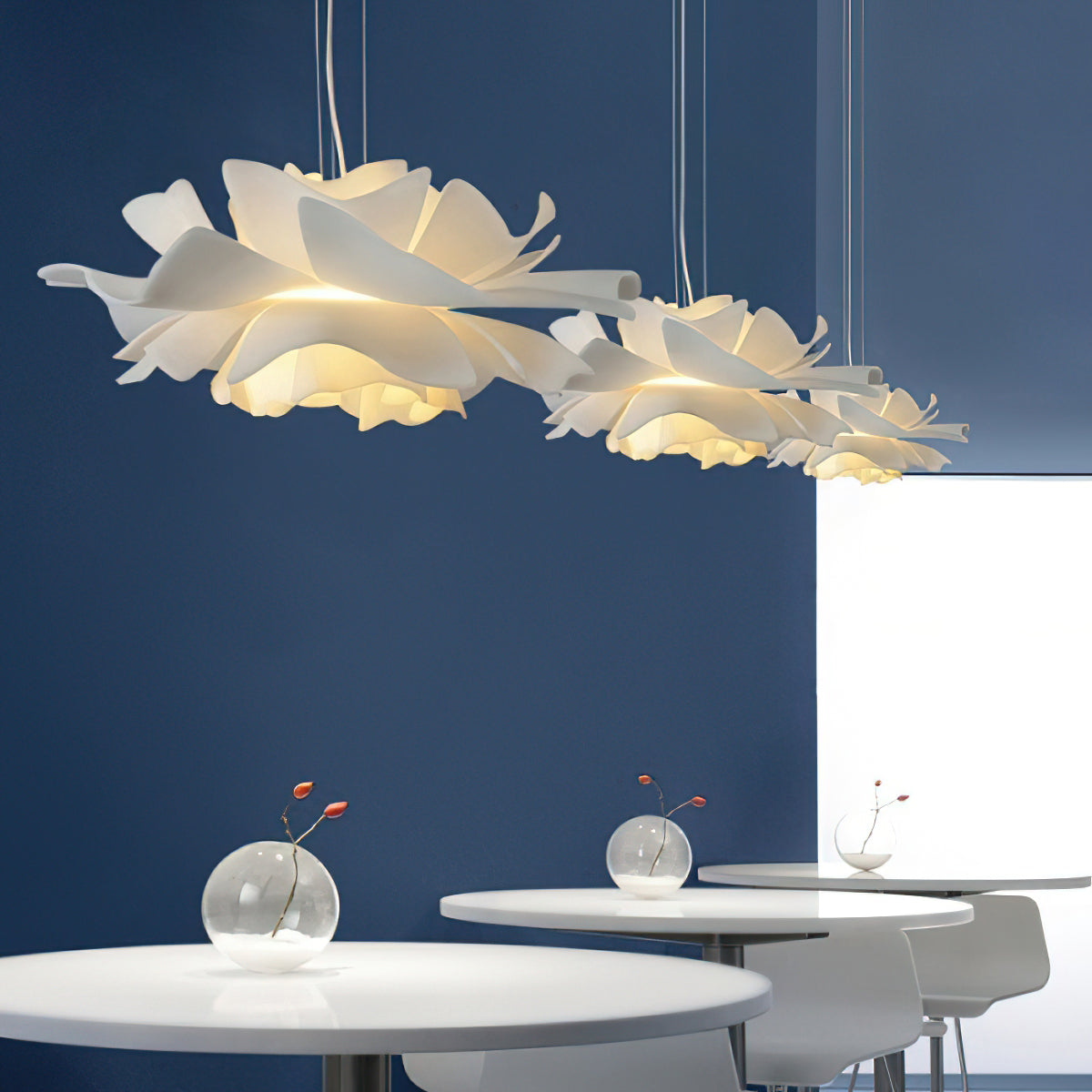 Layered Petal Pendant Ceiling Light