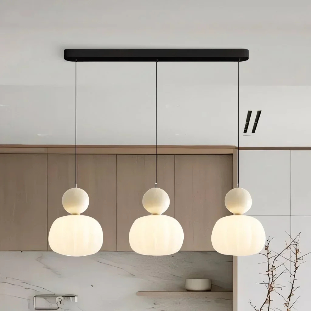 Compact Pendant Ceiling Light Linear Layout