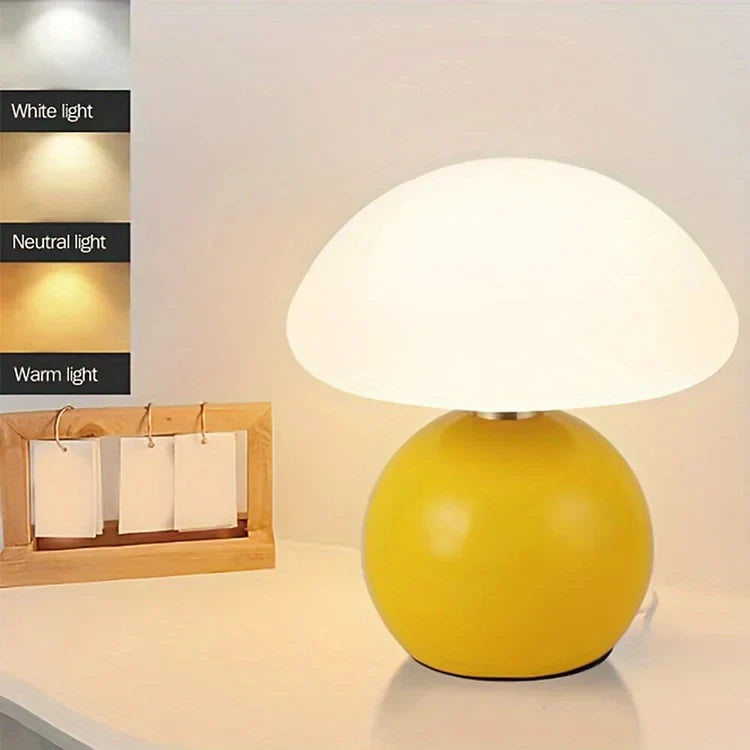 Mushroom Shade Table Lamp