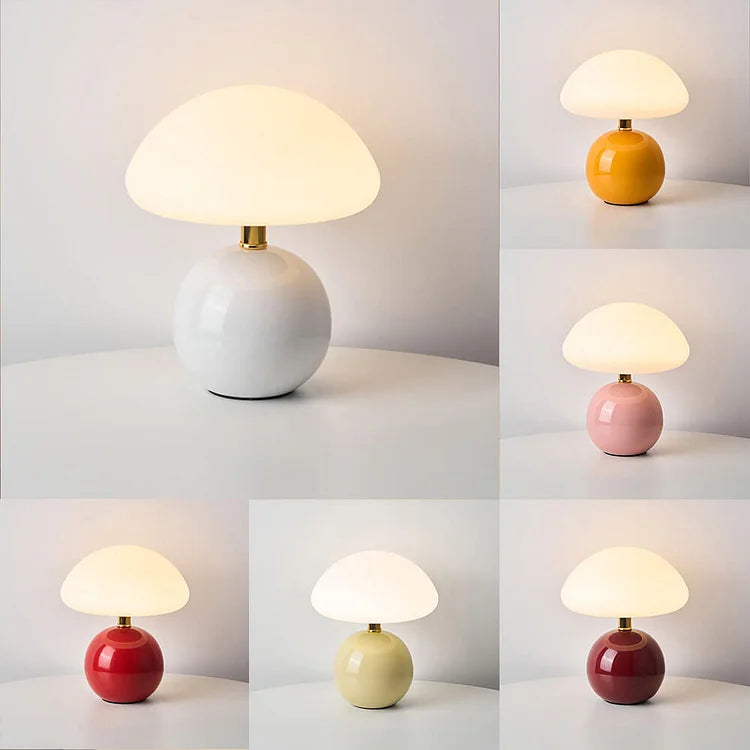 Mushroom Shade Table Lamp