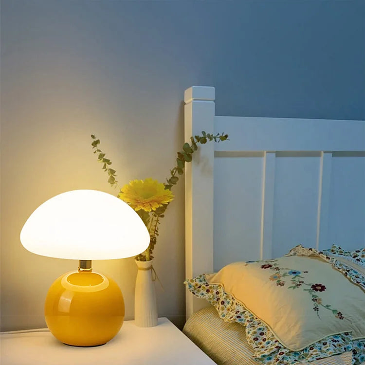 Mushroom Shade Table Lamp
