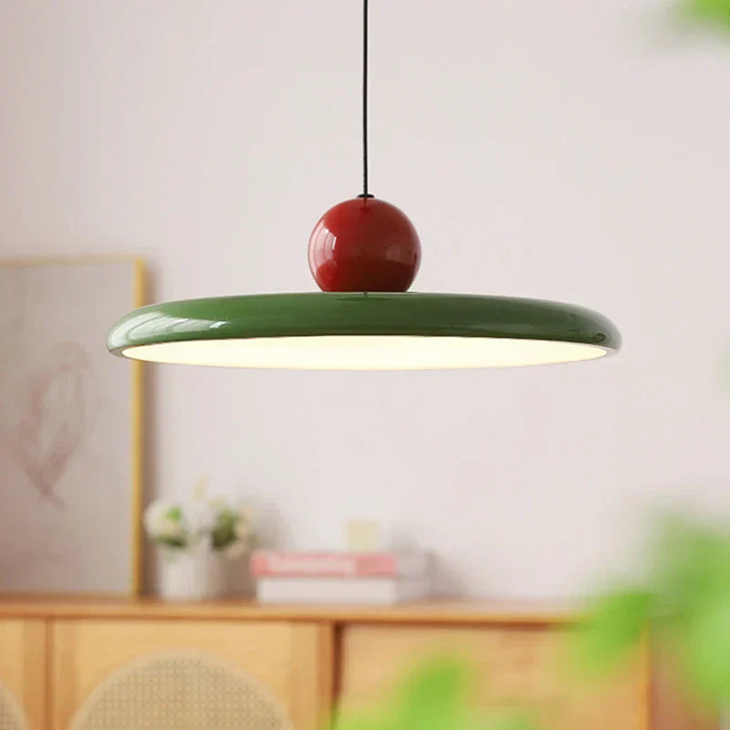 Rounded Disc Pendant Ceiling Lamp